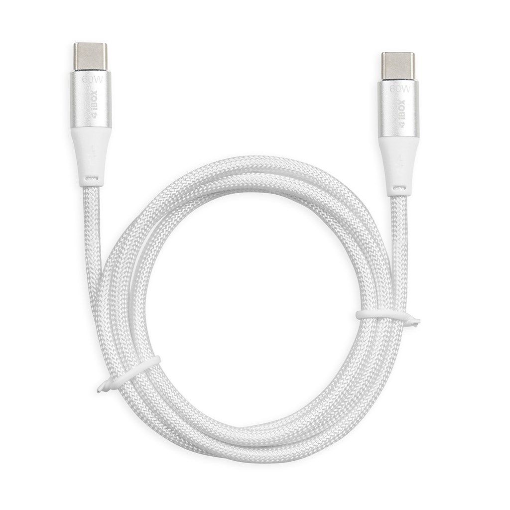 iBOX IKUTC USB-C cable 60W 1m White_2