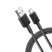 Anker 322 USB cable 1.8 m USB A USB C Black_1