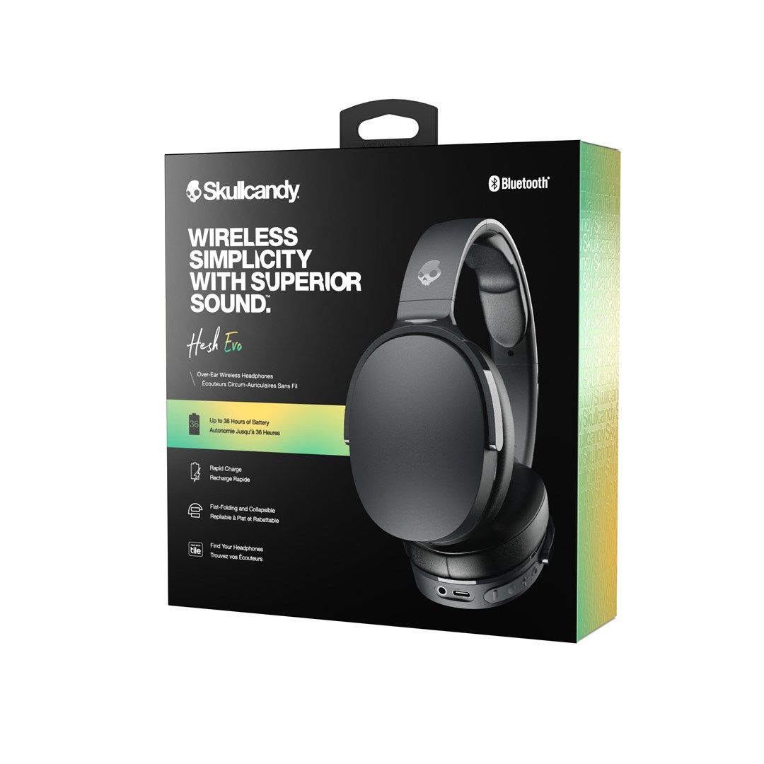 Skullcandy Hesh Evo Headphones Wired & Wireless Head-band Calls/Music USB Type-C Bluetooth Black_5