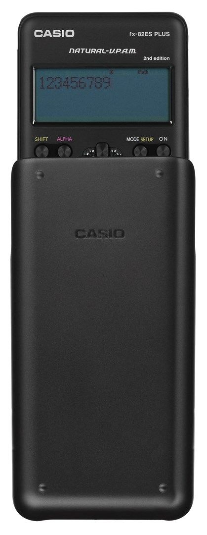 CASIO FX-82ESPLUS-2 CALCULATOR SCIENTIFIC  252 FUNCTIONS  77X162MM  BLACK  BOX_7