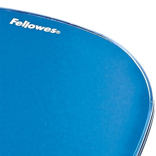 Fellowes Mouse & Wrist Pad Gel CRYSTAL cyan_4