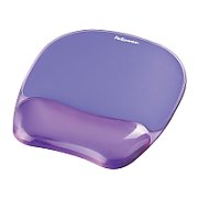 Fellowes CRYSTAL Mouse & Wrist Pad gel purple_1