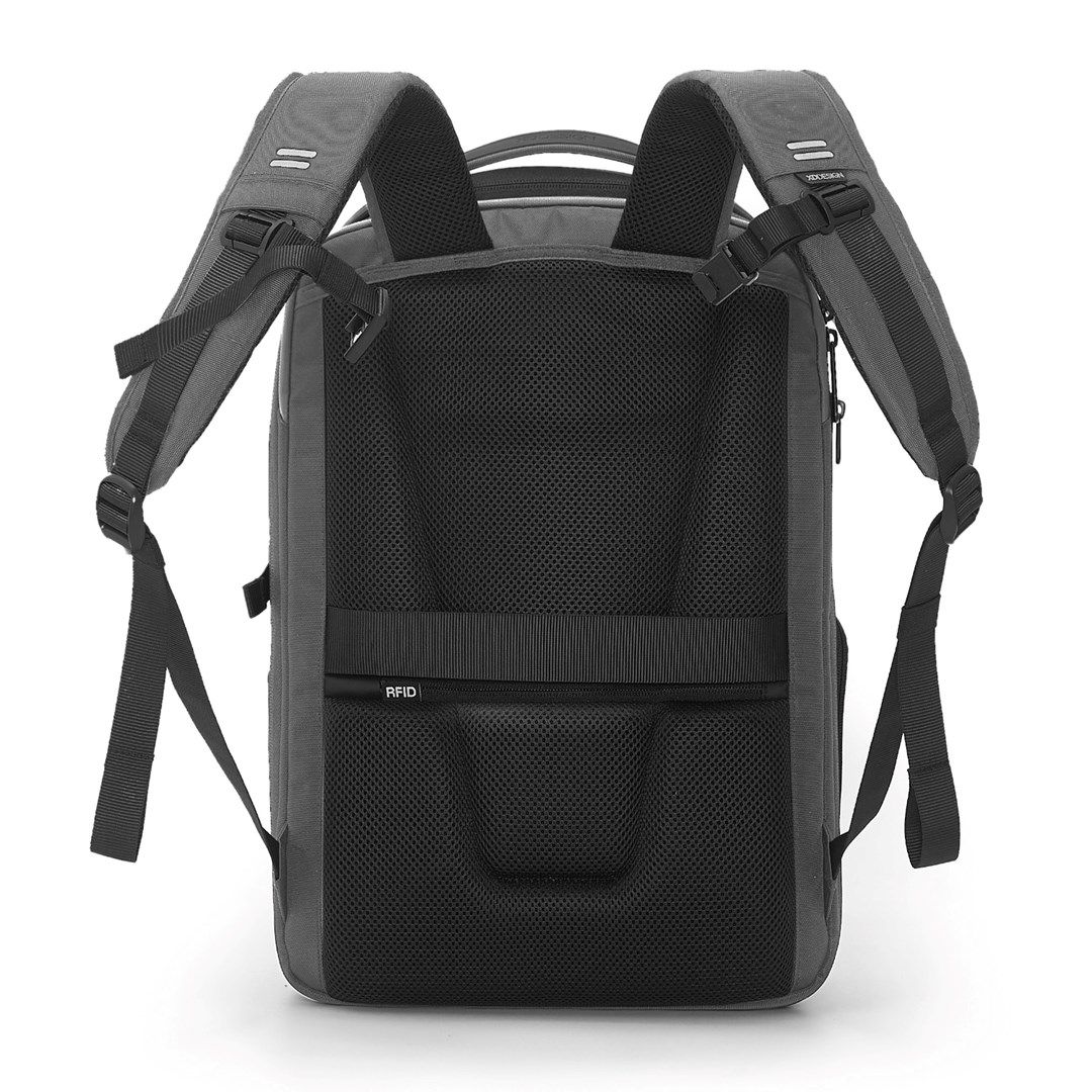 XD DESIGN BACKPACK BIZZ BACKPACK GREY P/N: P705.932_11