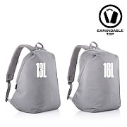 XD DESIGN ANTI-THEFT BACKPACK BOBBY SOFT GREY P/N: P705.792_11