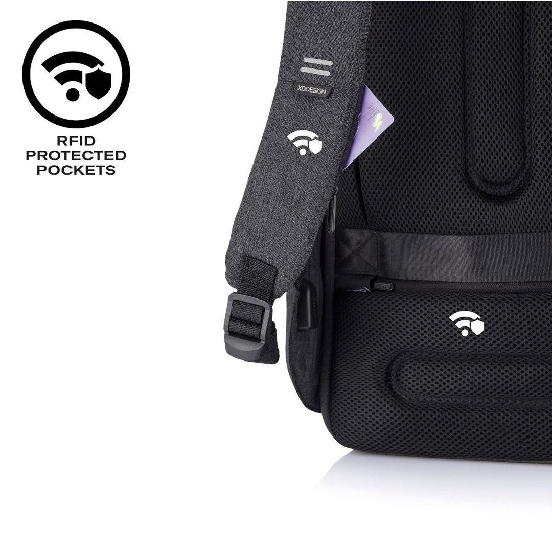 XD DESIGN ANTI-THEFT BACKPACK BOBBY HERO XL BLACK P/N: P705.711_18