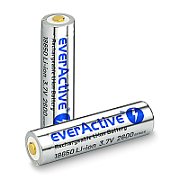 Battery everActive 18650 3.7V Li-ion 2600mAh micro USB with protection BOX_3