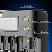 Charger for cylindrical Li-ion and Ni-MH batteries everActive UC-800_6