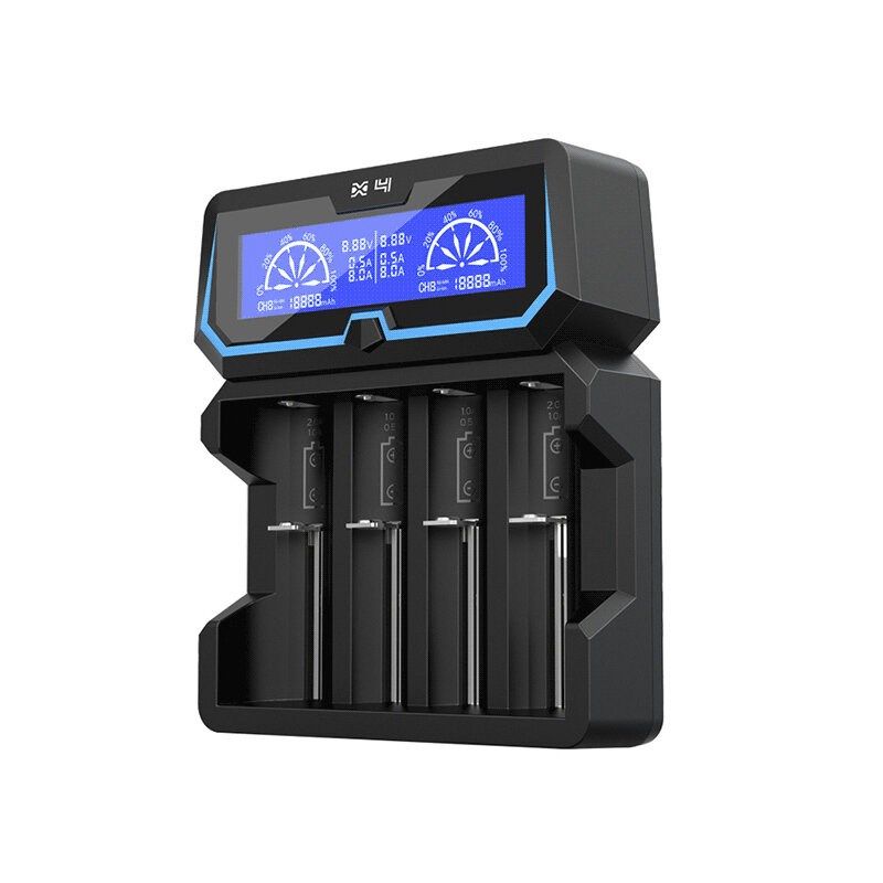 XTAR X4 battery charger to Li-ion 18650_4