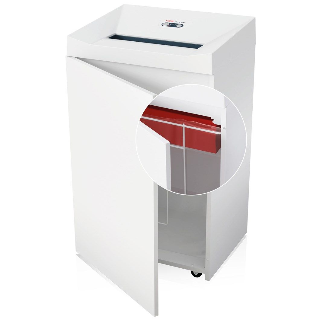 HSM Pure 940 shredder  165 l  3 9x40 mm_8