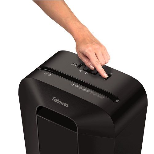 Fellowes Powershred LX41 paper shredder Particle-cut shredding Black_5