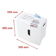 HSM shredstar X5 document shredder  4.5 x 30 mm + separate CD-cutting mechanism_3