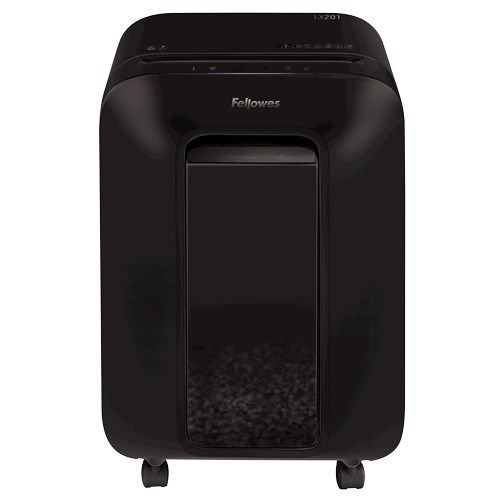 Fellowes Shredder personal LX201 black 22L_4