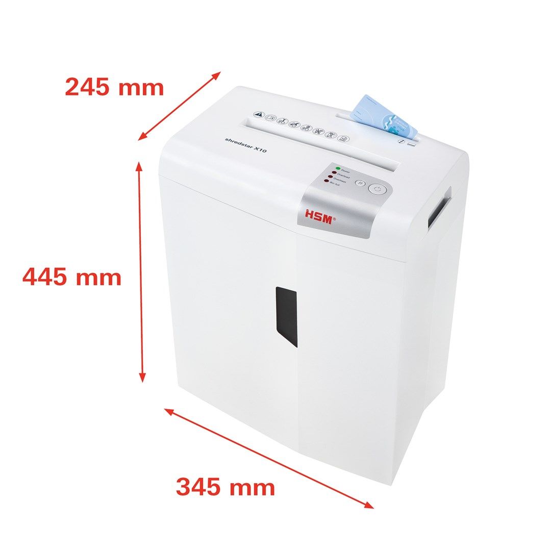 HSM shredstar S10 document shredder  6 mm + separate CD-cutting mechanism_3