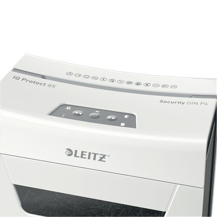 Leitz Shredder IQ Protect Premium 8X  P4  8 sheets  14 l basket_12