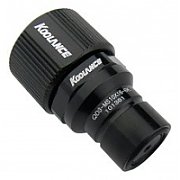 Koolance QD3 Quick Release Straight Male on 16/10mm - no-spill  black_1