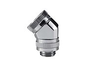 PHANTEKS Rotary Hard Tube Fitting 12mm 45 Degree G1/4 - chrome  rotatable_3