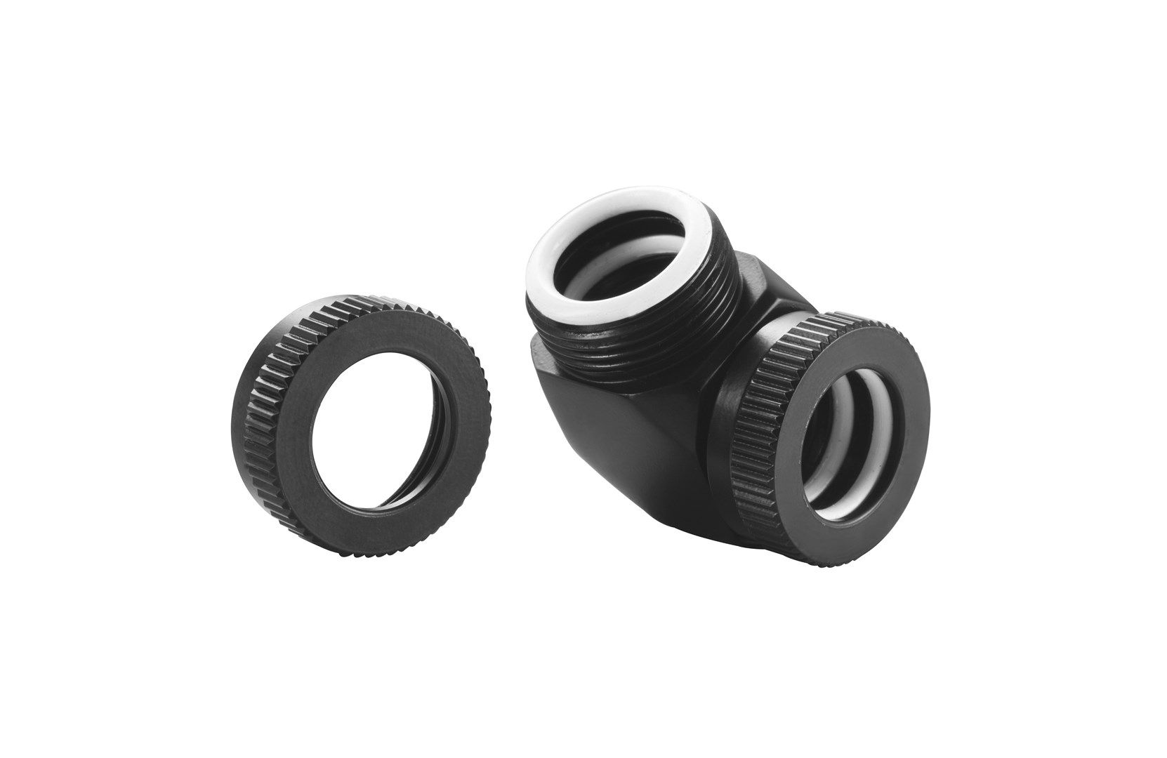 PHANTEKS Hard-Tube Adapter 2x 12mm 90 Degree - black_2