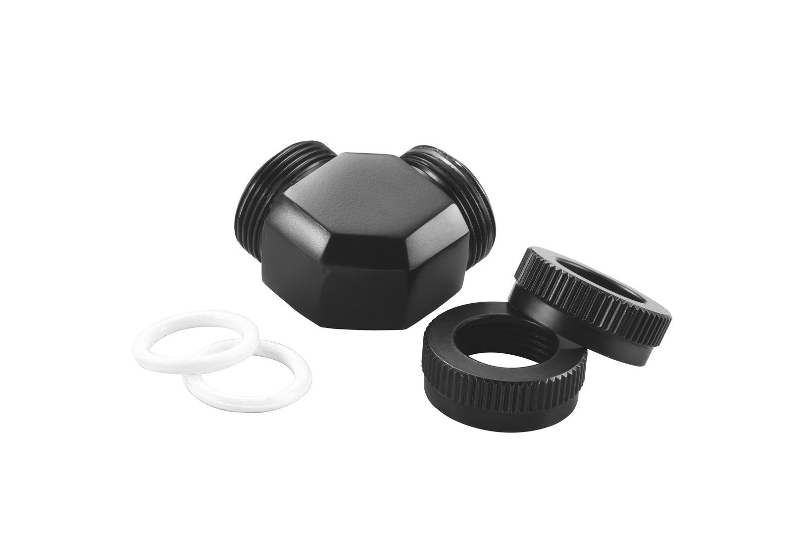 PHANTEKS Hard-Tube Adapter 2x 12mm 90 Degree - black_3