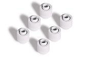 Alphacool Icicle 13/10 mm Screw-On Grommet G1/4  6-Pack - white_1