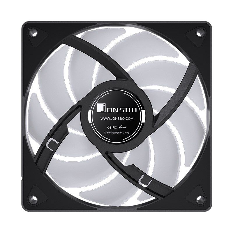 Jonsbo CR-3000 CPU Cooler Dual Tower  ARGB - 2x 120 mm  black_8