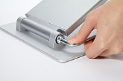 POUT Eyes3 Lift - Aluminium telescopic laptop stand  silver grey_17