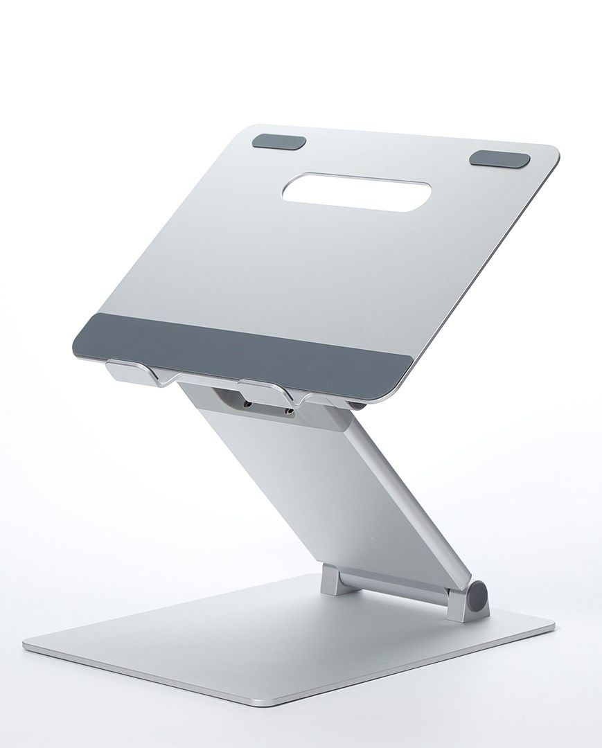 POUT Eyes3 Lift - Aluminium telescopic laptop stand  silver grey_5