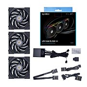 Lian Li UNI FAN TL Series Fan  3-Pack incl. Controller - 120mm  black_1