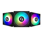 Lian Li ST120 RGB PWM Fans  Triple Pack incl. Controller - 120mm  black_1