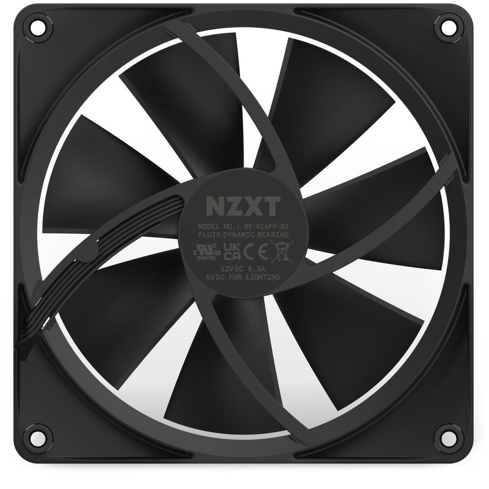 NZXT F140 RGB Computer case Fan 14 cm Black 1 pc(s)_2