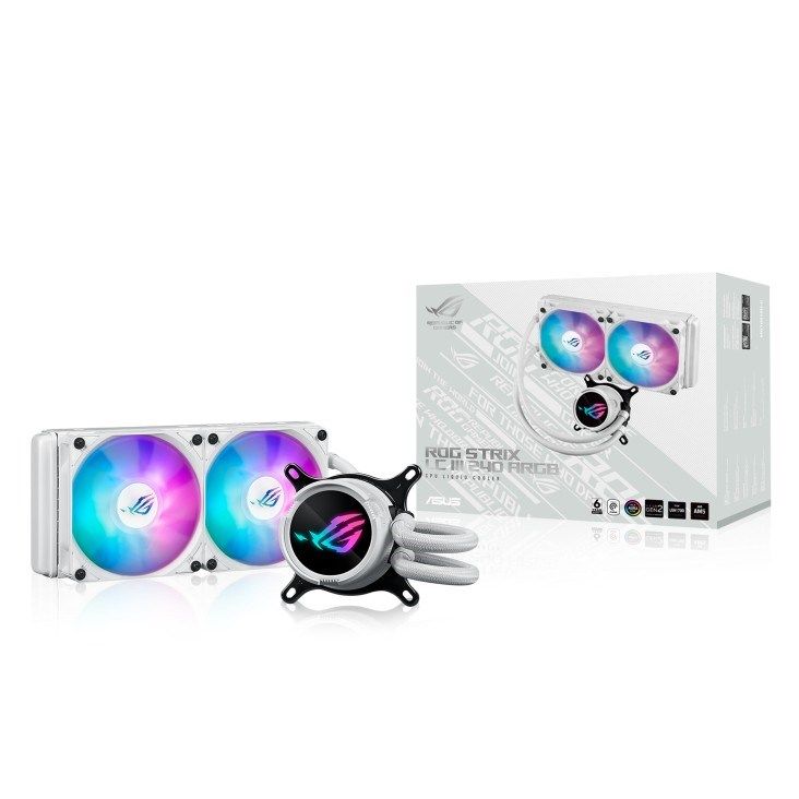 ASUS ROG STRIX LC III 240 ARGB cooling system White Edition_7