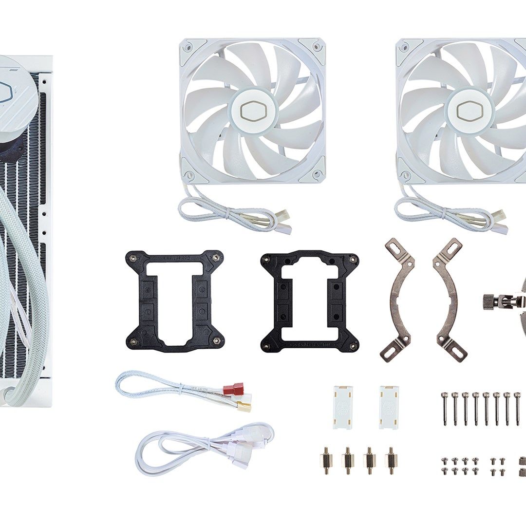 Cooler Master MasterLiquid 240L Core ARGB White Processor Liquid cooling kit 12 cm_6