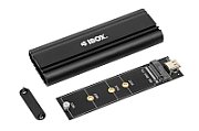 iBox HD-07 SSD enclosure Black M.2_4