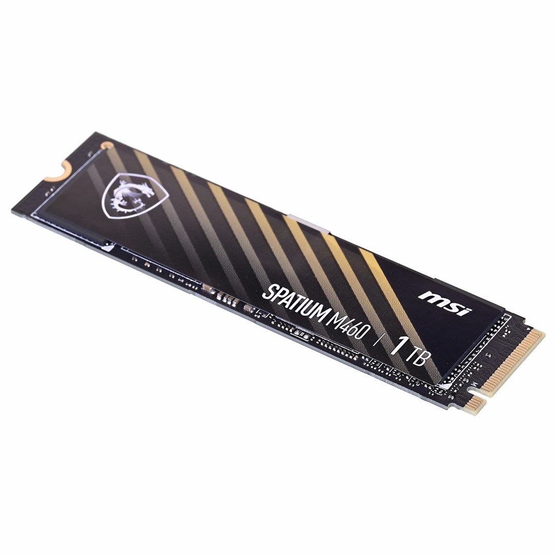 MSI SPATIUM M460 PCIe 4.0 NVMe M.2 1 TB PCI Express 4.0 3D NAND_3