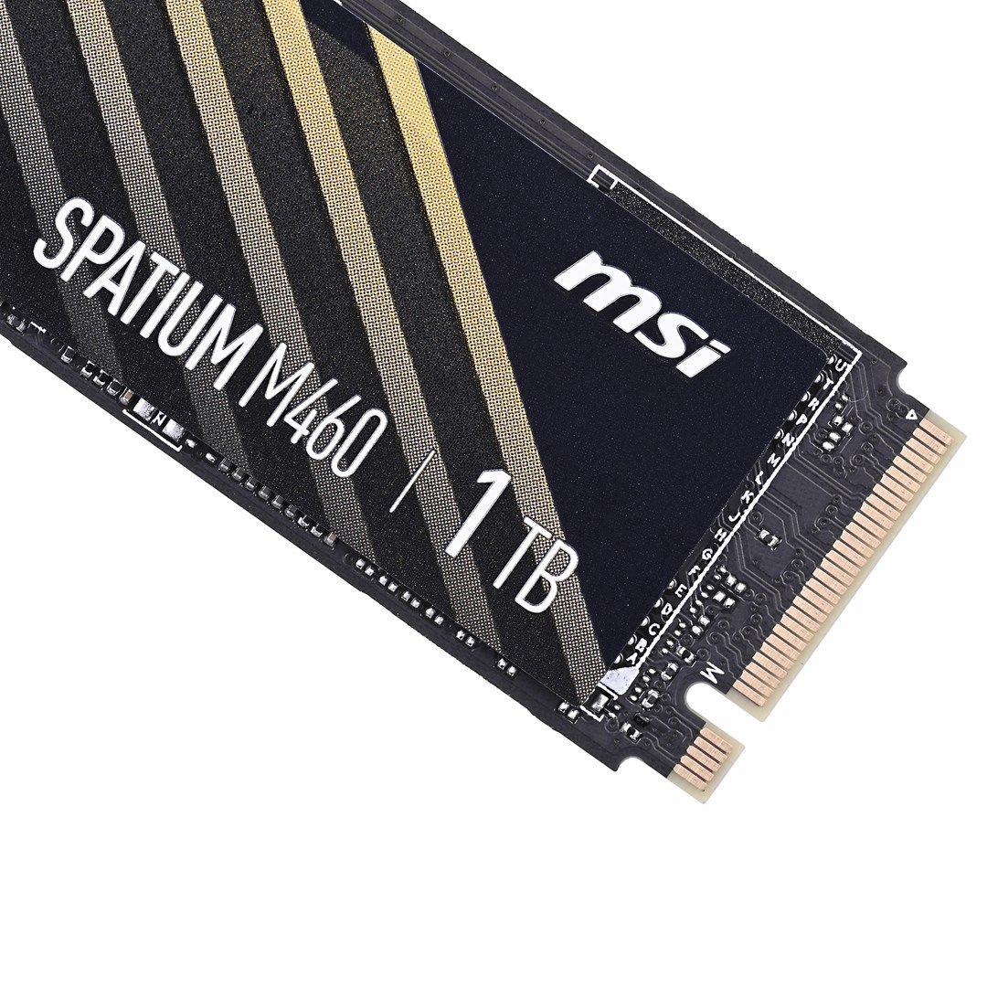 MSI SPATIUM M460 PCIe 4.0 NVMe M.2 1 TB PCI Express 4.0 3D NAND_5