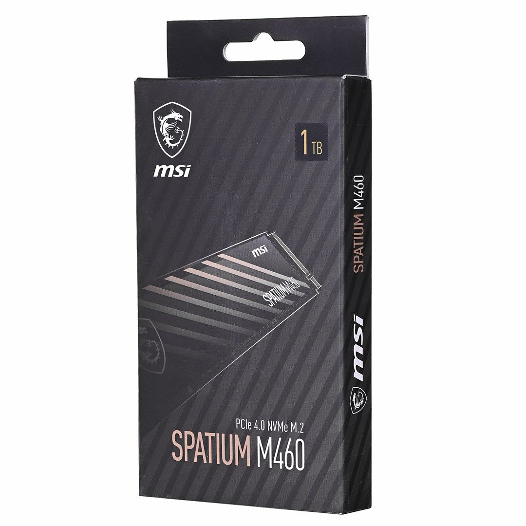 MSI SPATIUM M460 PCIe 4.0 NVMe M.2 1 TB PCI Express 4.0 3D NAND_7