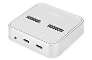 Digitus M.2 NVMe + M.2 SATA SSD Docking Station with SD Express Card Reader  USB-C™_4