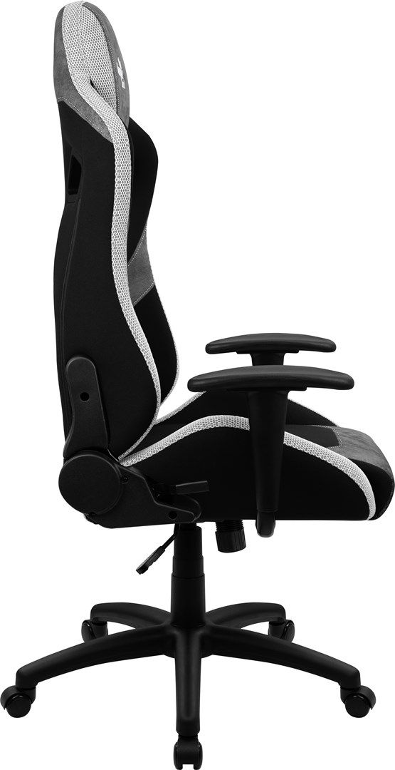 Aerocool COUNT AeroSuede Universal gaming chair Black  Grey_2