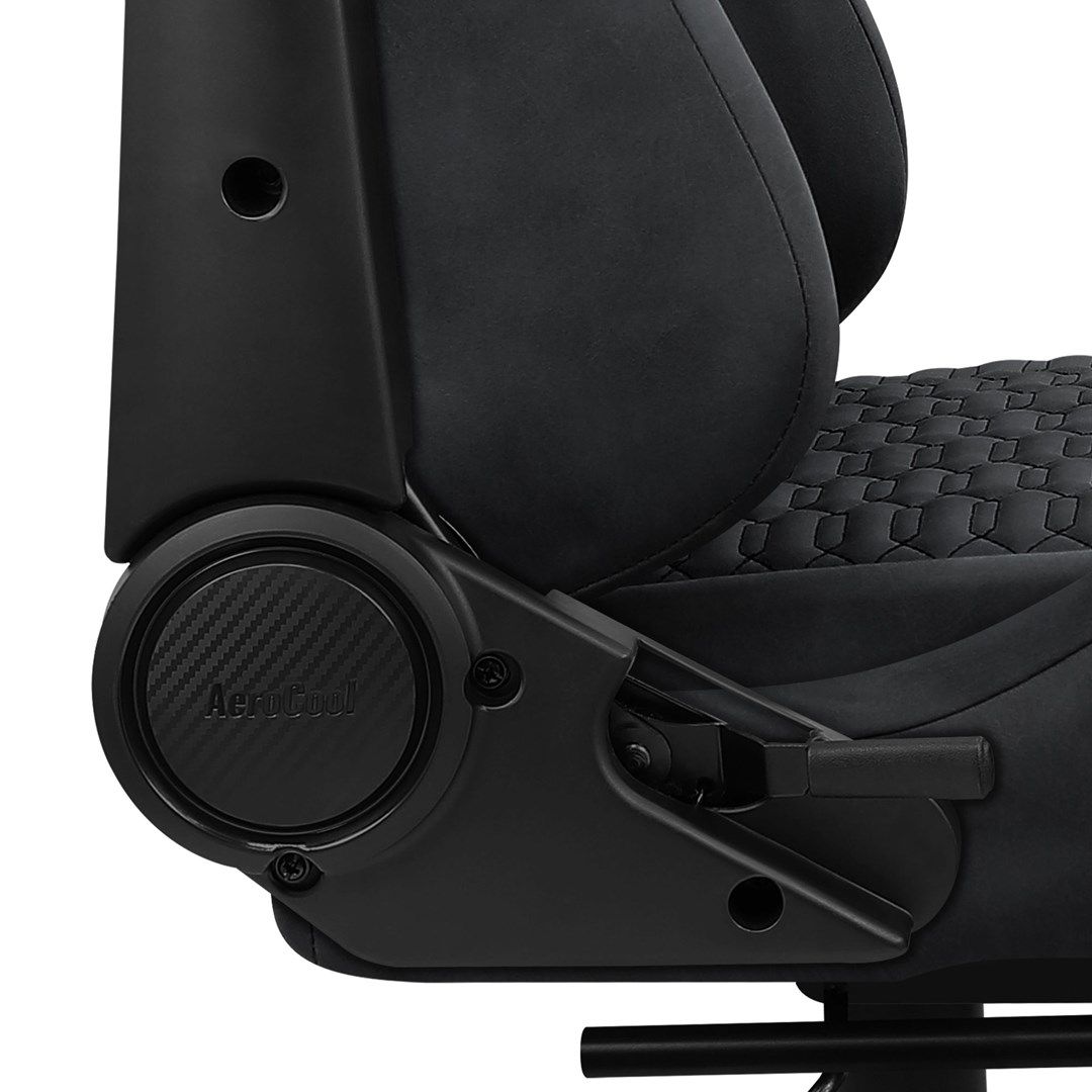 Aerocool ROYALSLATEGR Premium Ergonomic Gaming Chair Legrests Aerosuede Technology Grey_6