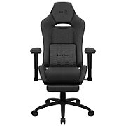 Aerocool ROYALASHBK Premium Ergonomic Gaming Chair Legrests Aeroweave Technology Black_2