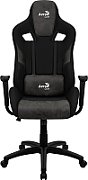 Aerocool COUNT AeroSuede Universal gaming chair Black_1