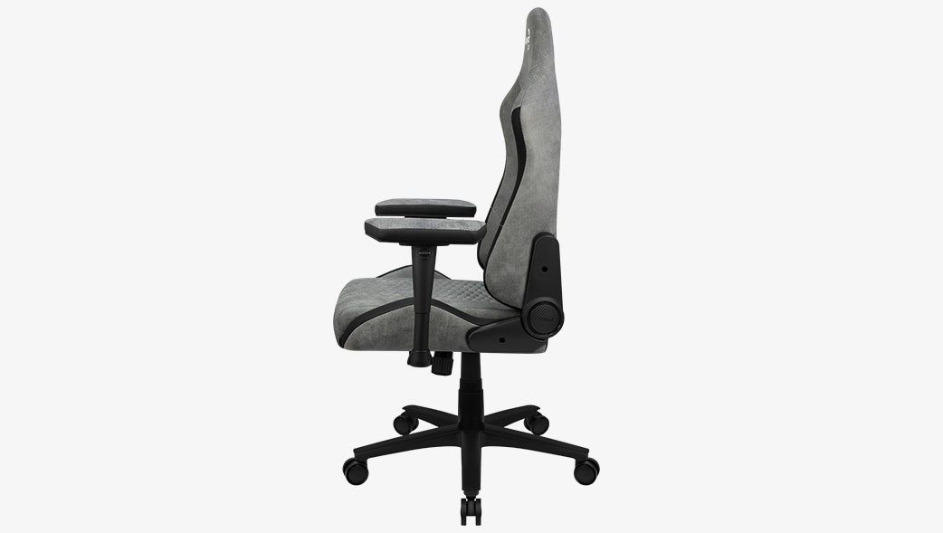 Aerocool Crown AeroSuede Universal gaming chair Padded seat Stone Grey_7