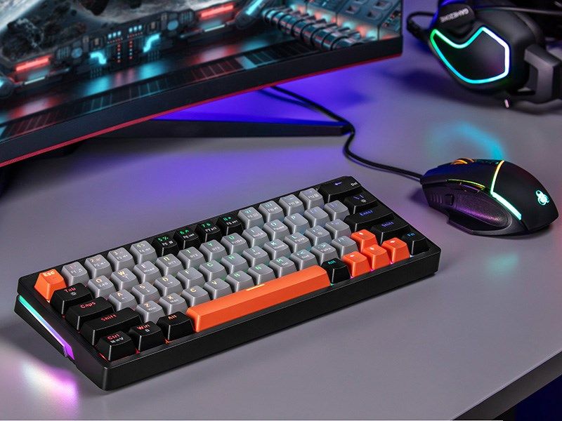 Mechanical keyboard Tracer GAMEZONE EVO1 HOT SWAP 63 (Grey) TRAKLA47297_6