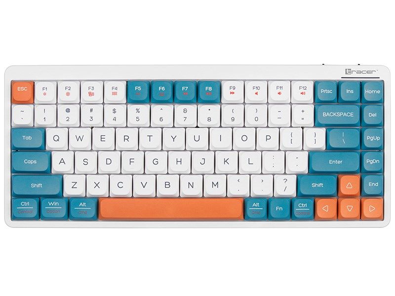 Mechanical keyboard Tracer FINA 84 White/Blue (Outemu Red Switch) TRAKLA47309_8