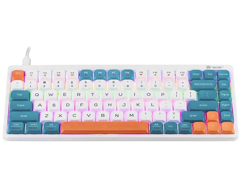 Mechanical keyboard Tracer FINA 84 White/Blue (Outemu Red Switch) TRAKLA47309_10