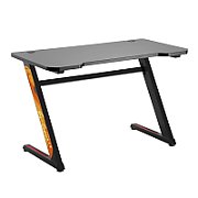 NanoRS RS120 Gaming Computer Desk  Modern Design  Light and Stable ( 50kg max load)  Black & Orange_1