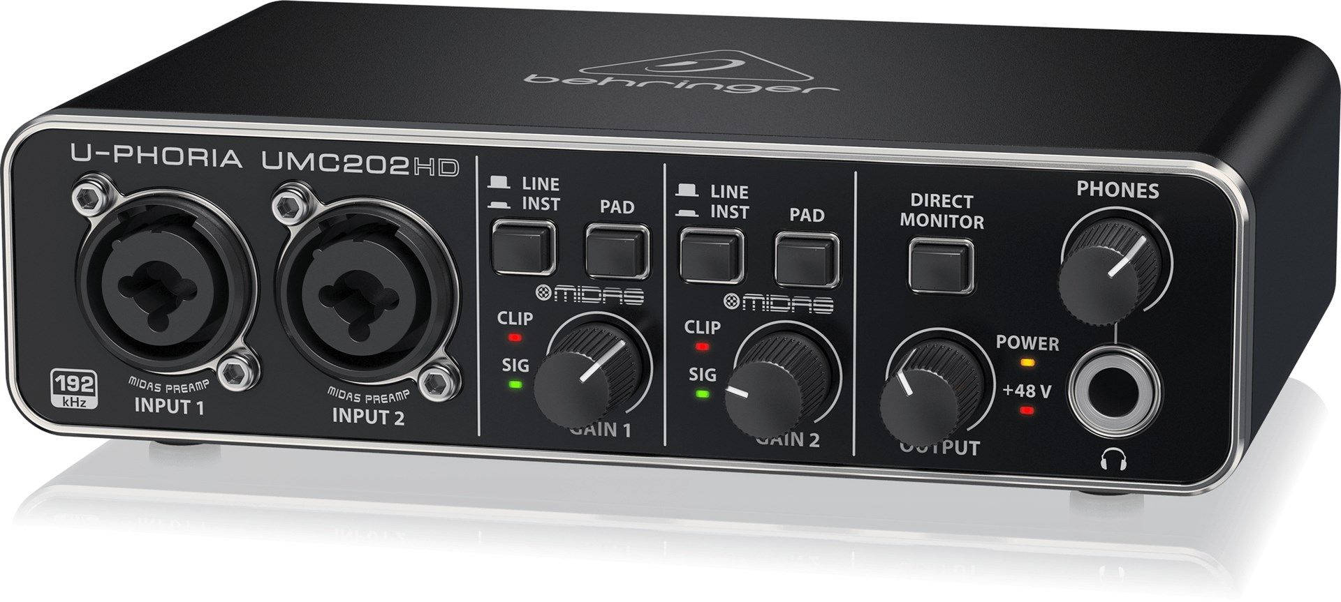 Behringer UMC202HD recording audio interface_4