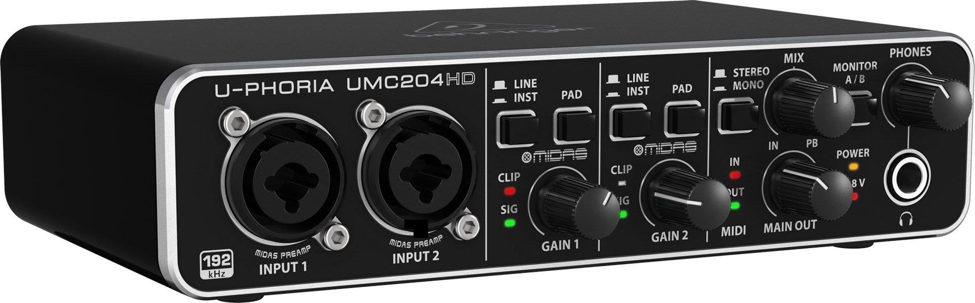 Behringer UMC204HD supplementary music equipment_3