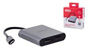 UNITEK ADAPTER USB-C  2x HDMI  4K@60HZ  MST  V1404B_4