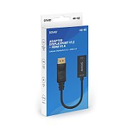 Adapter Savio DisplayPort (M) v1.2 - HDMI A (F) v1.4  4K  AK-62_4