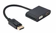 Gembird A-DPM-HDMIFVGAF-01 DisplayPort male to HDMI female + VGA female adapter cable  black_1